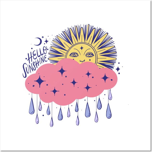 Hello sunshine Wall Art by Paolavk